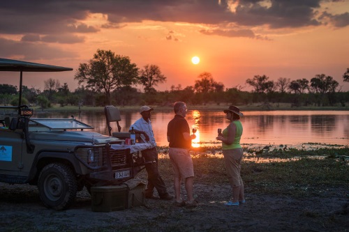 Machaba Camp sundowner